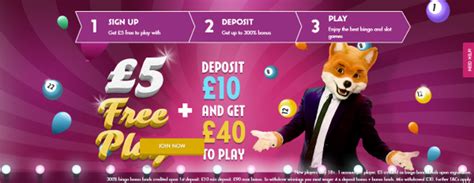 Foxy Bingo Welcome Bonus & Promo C.